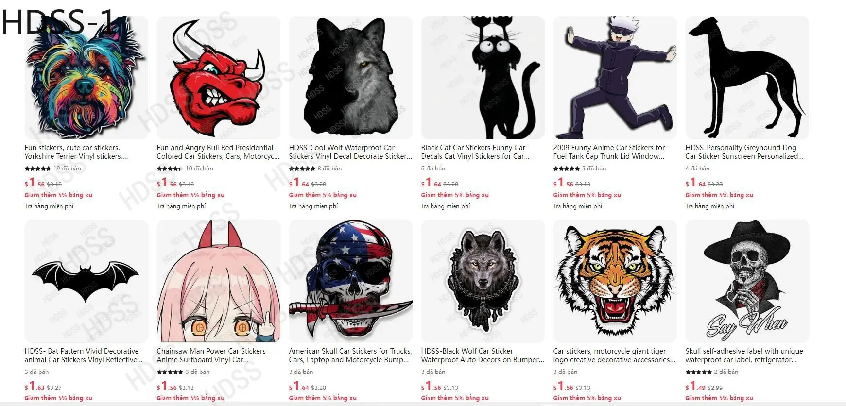 HDSS-персонализированные виниловые наклейки с изображением кота ниндзя