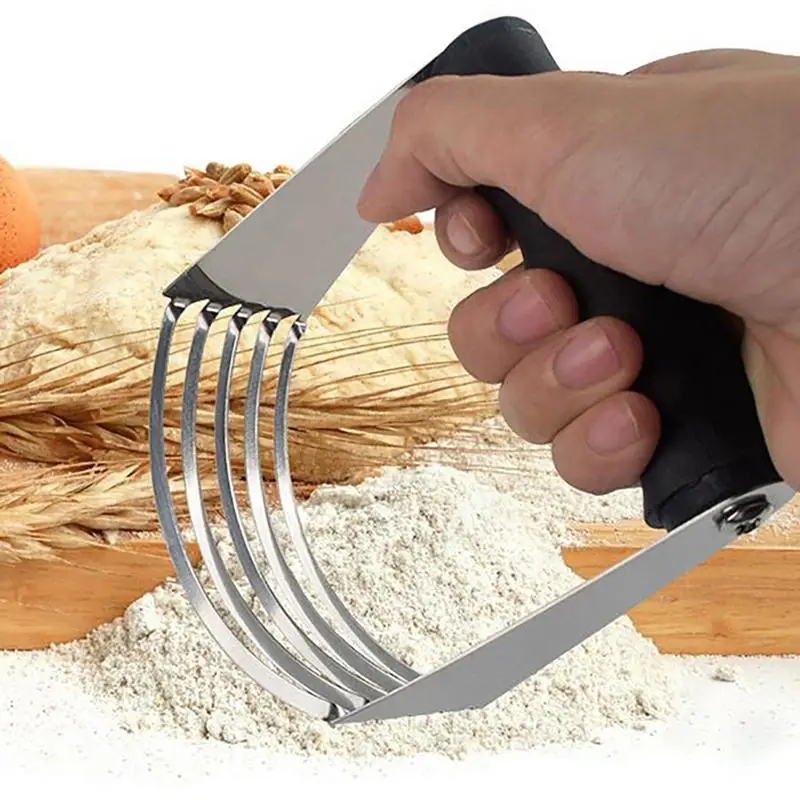 

Stainless Steel Powderer Butter Flour Mixing Noodle Knife Potato Chips Baking Tools