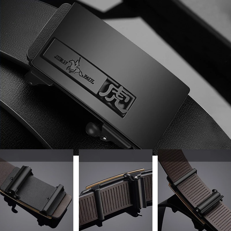 Мужской ремень JIFANPAUL из натуральной кожи роскошный модный пояс буйвола для