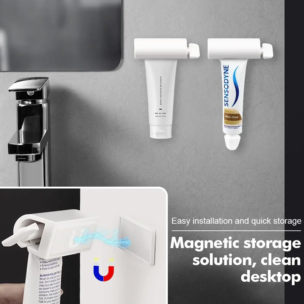 Магнитная зубная паста экструдер настенный стеллаж щётка лентяй экструзионный