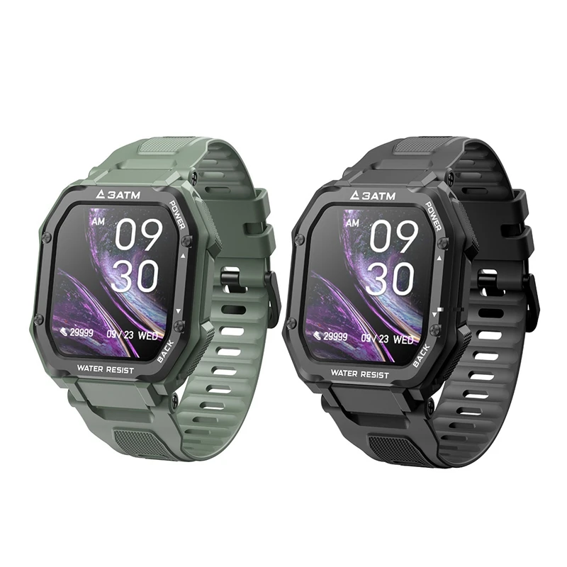 

C16 Smart Watch 1.69 Inch TFT 240X280 High-Definition Square Screen 3ATM Waterproof Bluetooth 5.0 Sports Watch