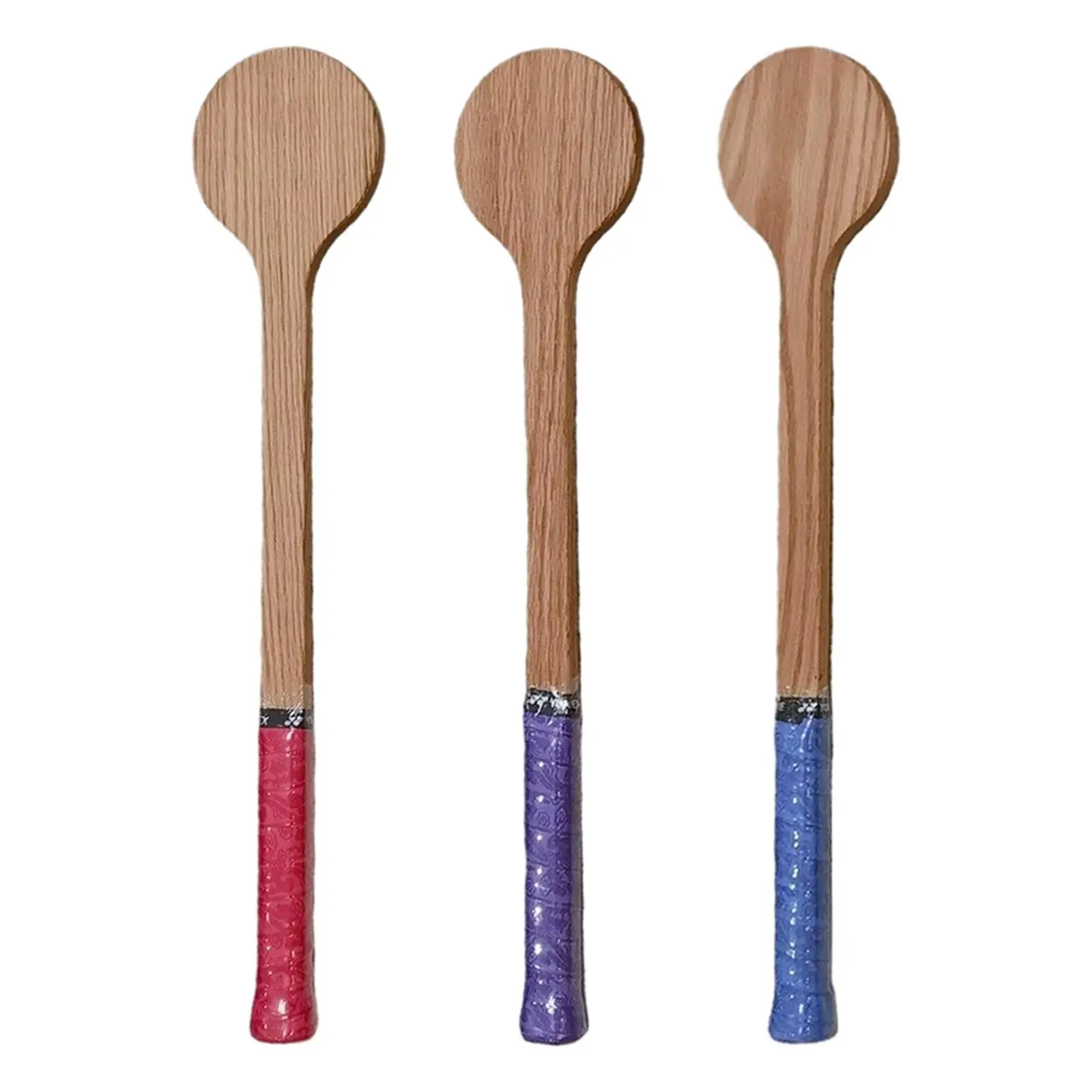 

Wood 60x12cm Tennis Sweet Pointer Spoon Wooden Starter Beginner Accurate Batting Mid Sweet Point Hitting Training Racket