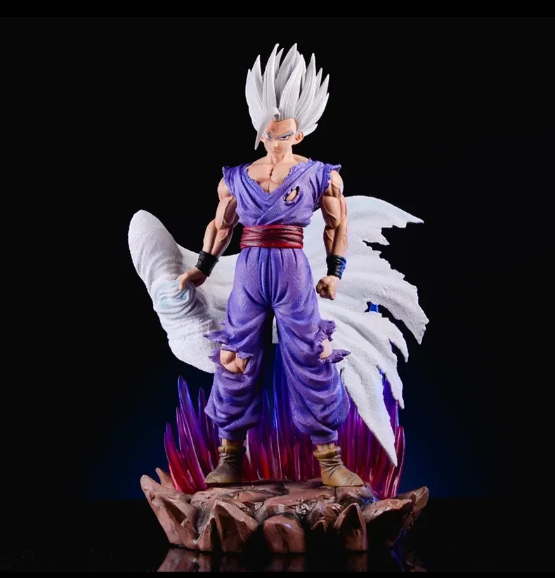 Фото Фигурки Dragon Ball 21-30 см, модель слепых коробки, коллекционные фигурки, подарки, аниме, экшн-фигурка, сюрприз Super Saiyan Goku Vegeta №2
