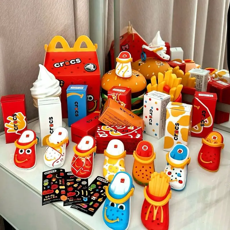 Мини-тапочки Mc Donald'S 2024 брелок счастливой едой игрушки фигурка Коллекционная