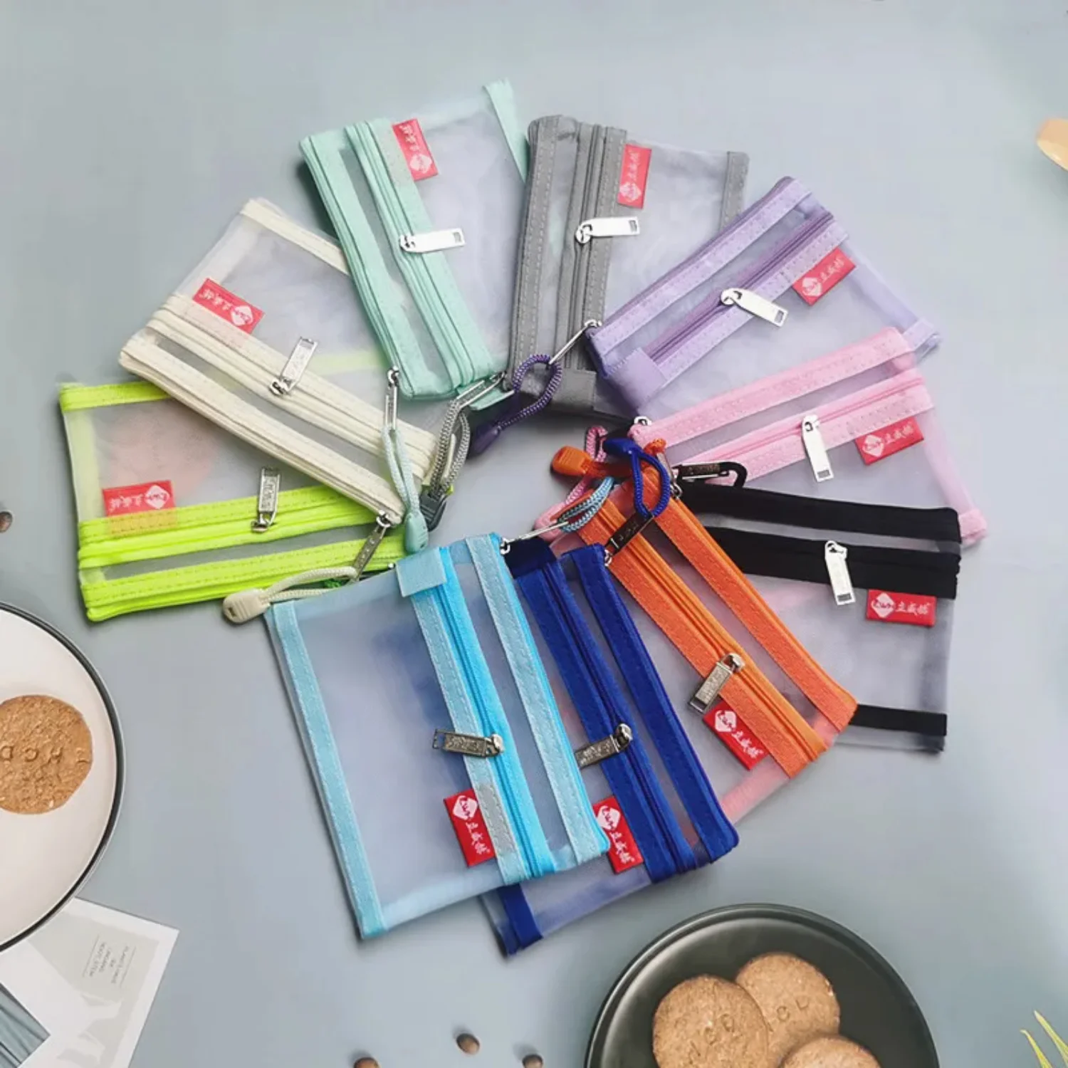 Мини-банк удостоверение личности портативный кошелек для монет двухслойный