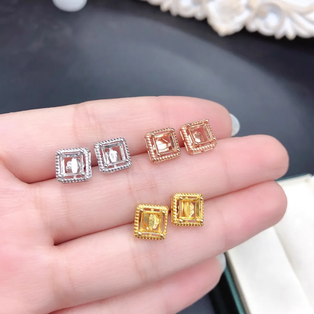 

Женские серьги-гвоздики из серебра 925 пробы, 5 Х5 мм