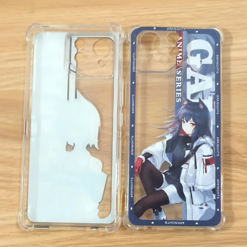 Усиленные углы для Asus ROG 8 Pro мягкий ударопрочный чехол из ТПУ 7 6 Ultimate с рисунком Phone