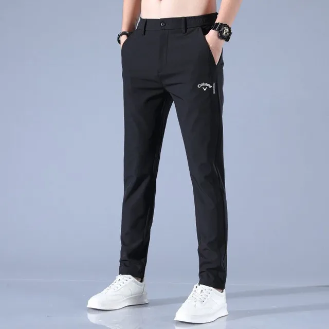 2023 Spring Summer Autumn Men's Golf Pants High Quality Elasticity Fashion Casual Breathable J Lindeberg Trousers