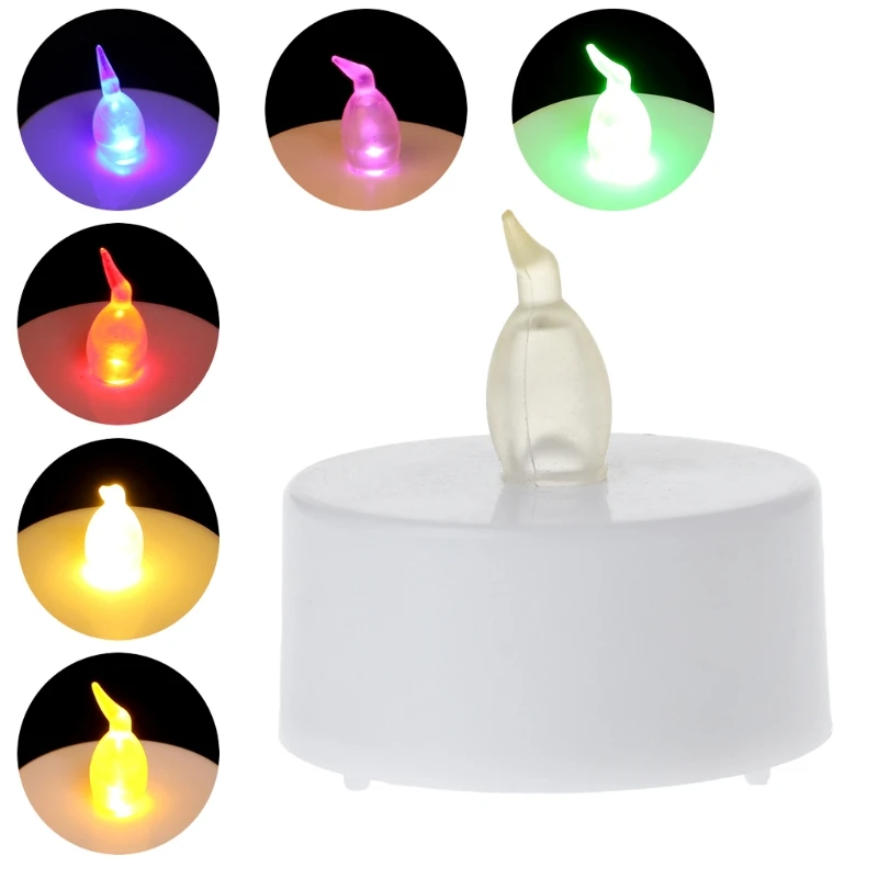 

Flameless LED Tealight Tea Candles Light Battery Operated For Home Wedding Party