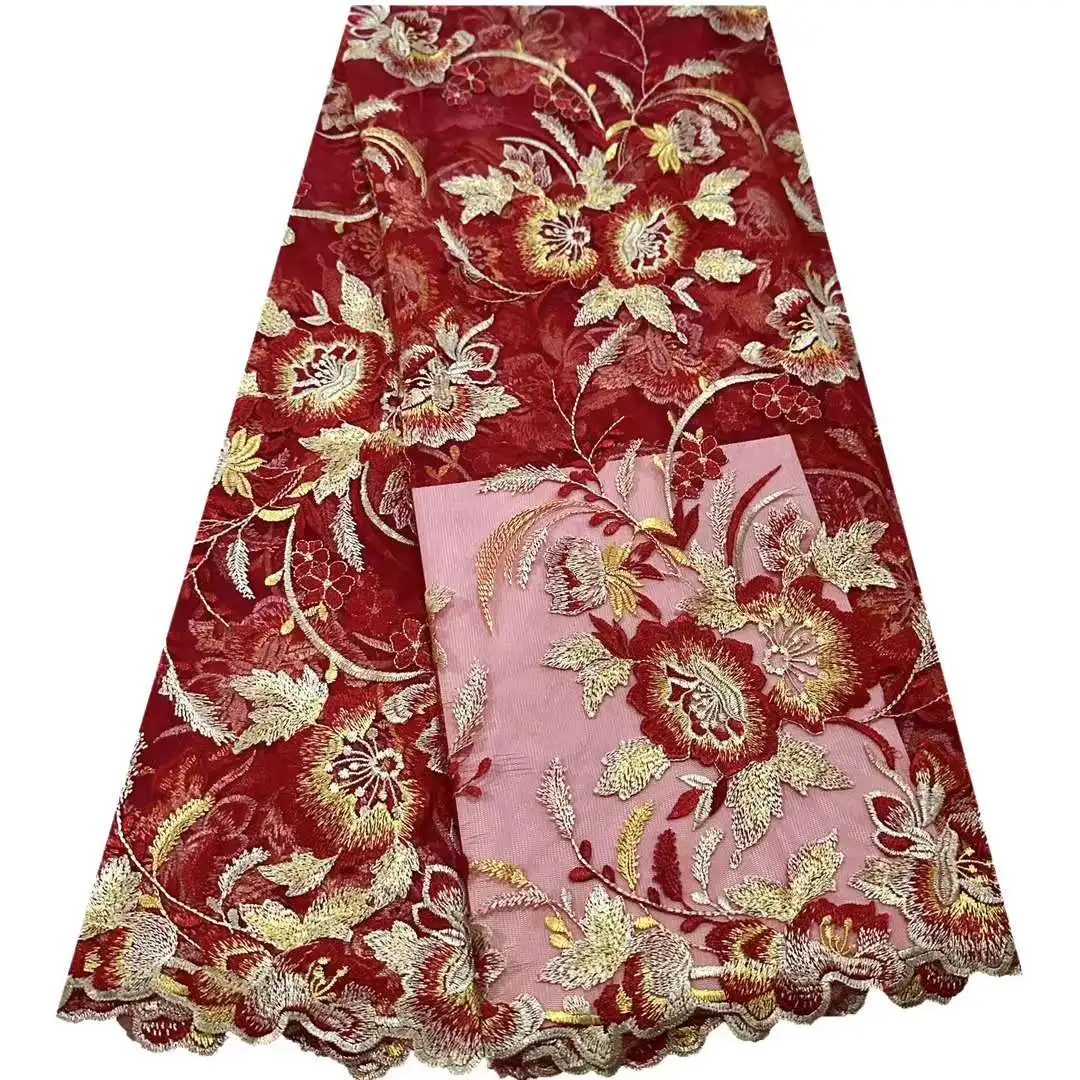 

Свадебное платье, кружевная ткань с вышивкой самолета, французская Тюлевая ткань, подтяжки для юбки, аксессуары для одежды, 5 ярдов, оптовая продажа