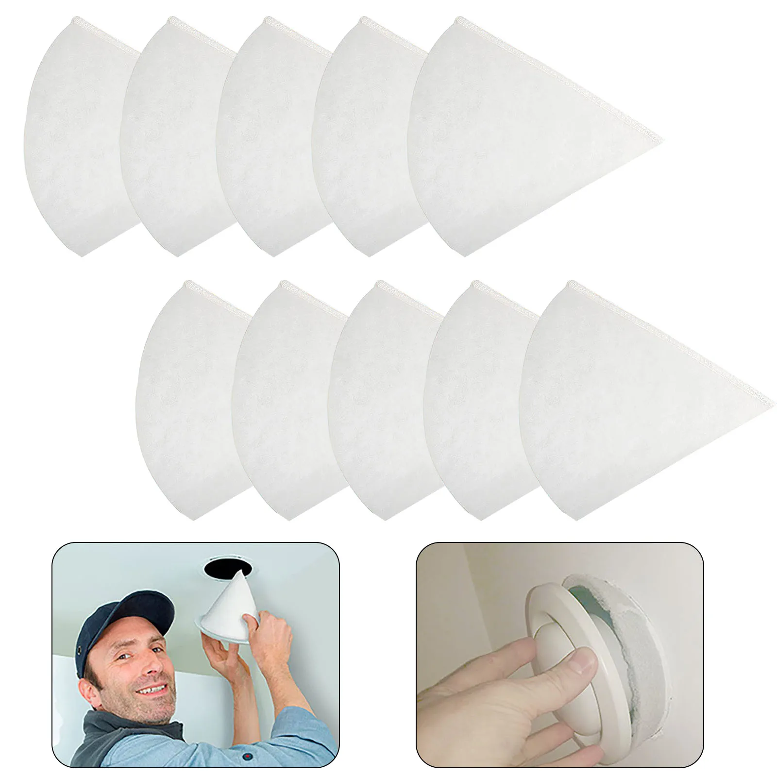 

1 Set Of Conical Exhaust Valve Filter ​ Compatible With Helios, Maico, Pluggit, Zehnder - Exhaust Air Filter Household