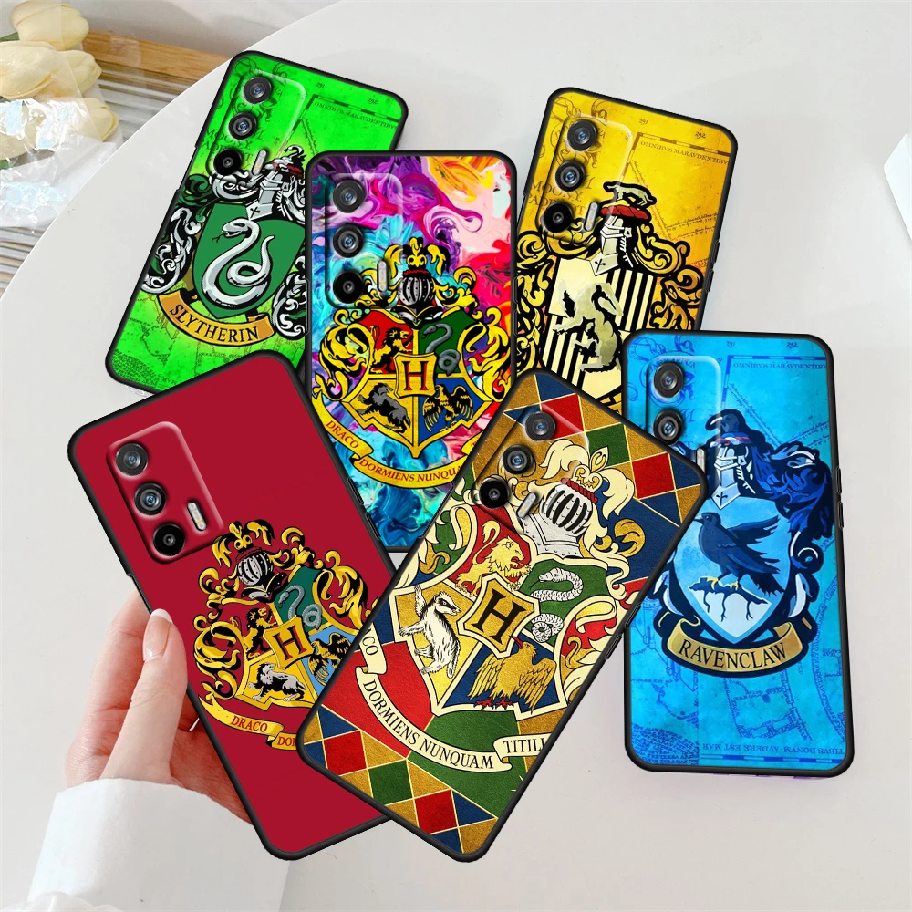 

Cute Logo harrys P-potter Wand For OPPO Find X6 F21 PRO X5 X3 X2 Reno 9 8 7 Pro SE 6Lite Neo 4G 5G Soft Black Phone Case