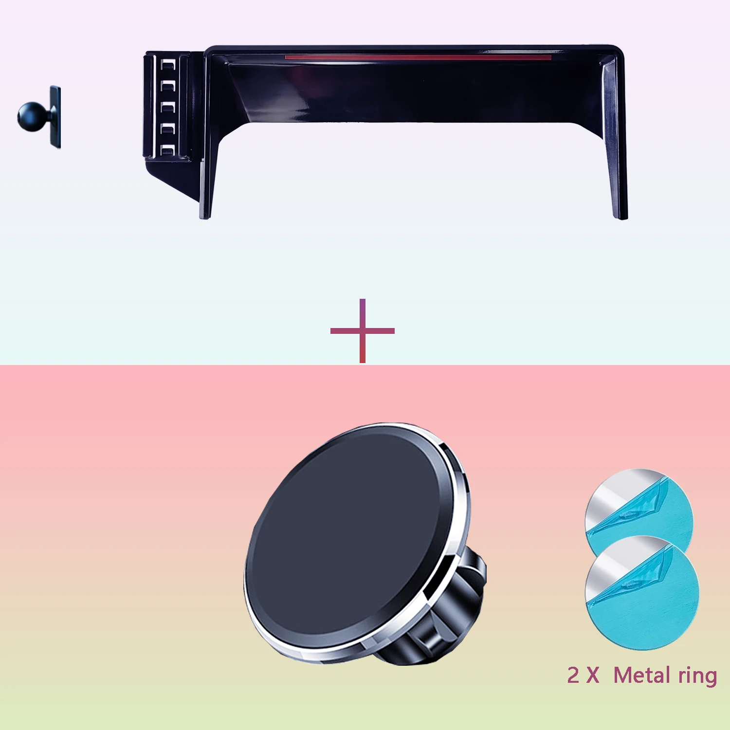 

Автомобильный держатель для телефона Geely Atlas Pro Starray 2024, фиксированная база, магнитная подставка для беспроводной зарядки MagSafe для Boyue L FX11