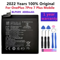 100 original new replacement battery 4000mah blp699 for oneplus 7pro 7 pro 7 plus mobile phone batteries free tools