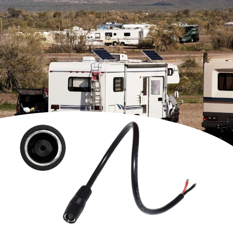 Адаптер питания DC7909 с разъемом мама на оголенный конец