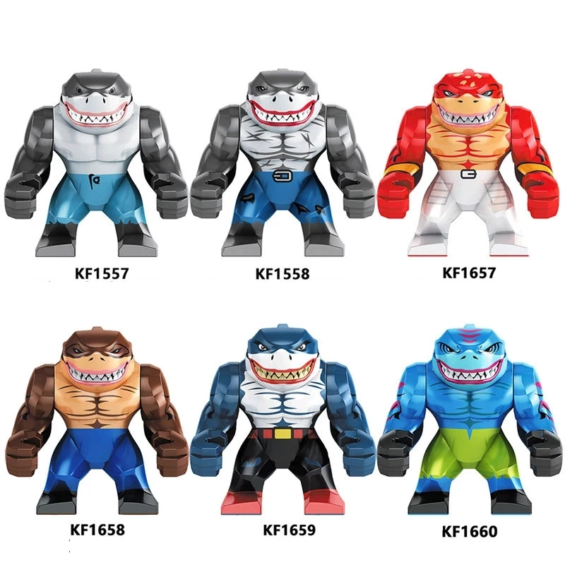 

Disney Movie Cartoon King Shark Character Mini Building Blocks Action Figures Educational Toys For Children Gifts Single Sale