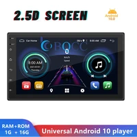 free shipping android 10 7 2 5d screen car radio mp5 player support real apple carplay for iphone bluetooth hd video play radio