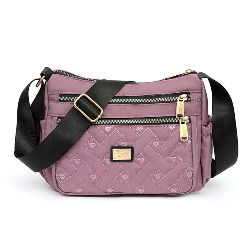 

Nylon Casual Shoulder Bag Female Girls Cross Body Messenger Bags Middle-aged Women Handbags High Quality Purses Bolsa
