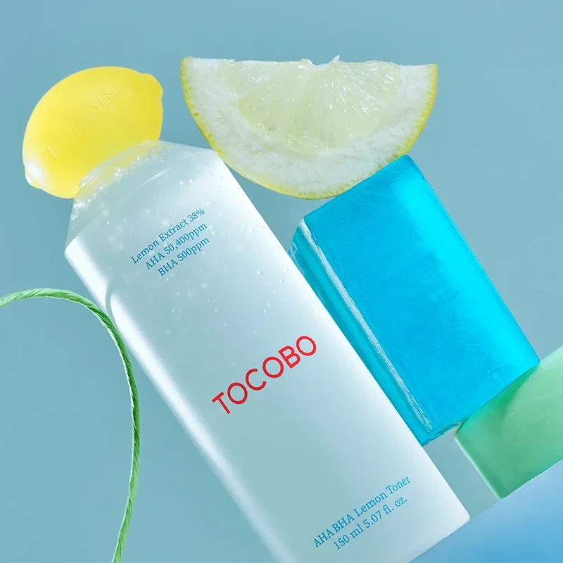 Оригинальный корейский уход за кожей TOCOBO Lemon VC отбеливающий тоник 150 мл