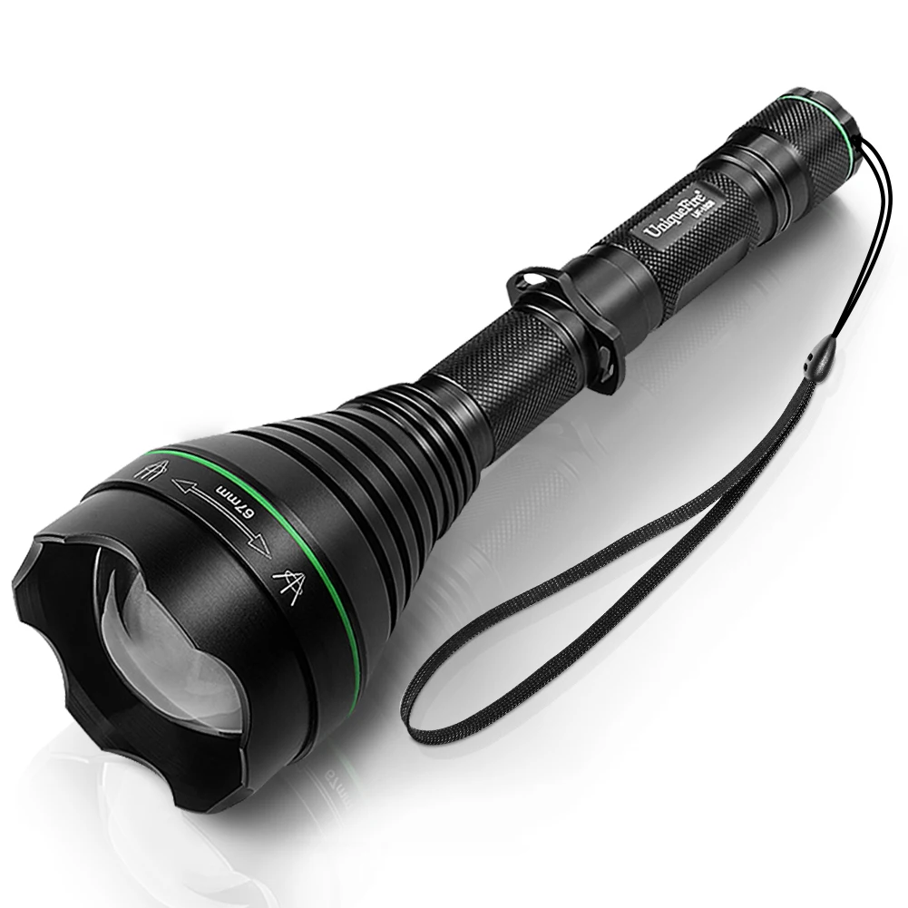 Enlarge UniqueFire 1508 3W 3 Modes IR 940nm LED Flashlight Night Vision Waterproof Zoomable Tactical 18650 Battery Torch for Hunting