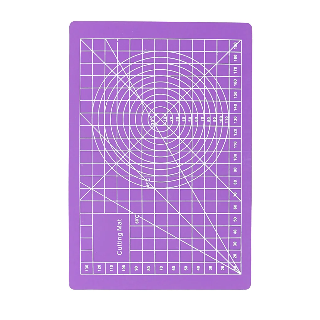 A5 PVC Cutting Mat Pad Double-sided Patchwork Cut Pad Patchwork Tools Manual DIY Model Tool Cutting Board Self-healing