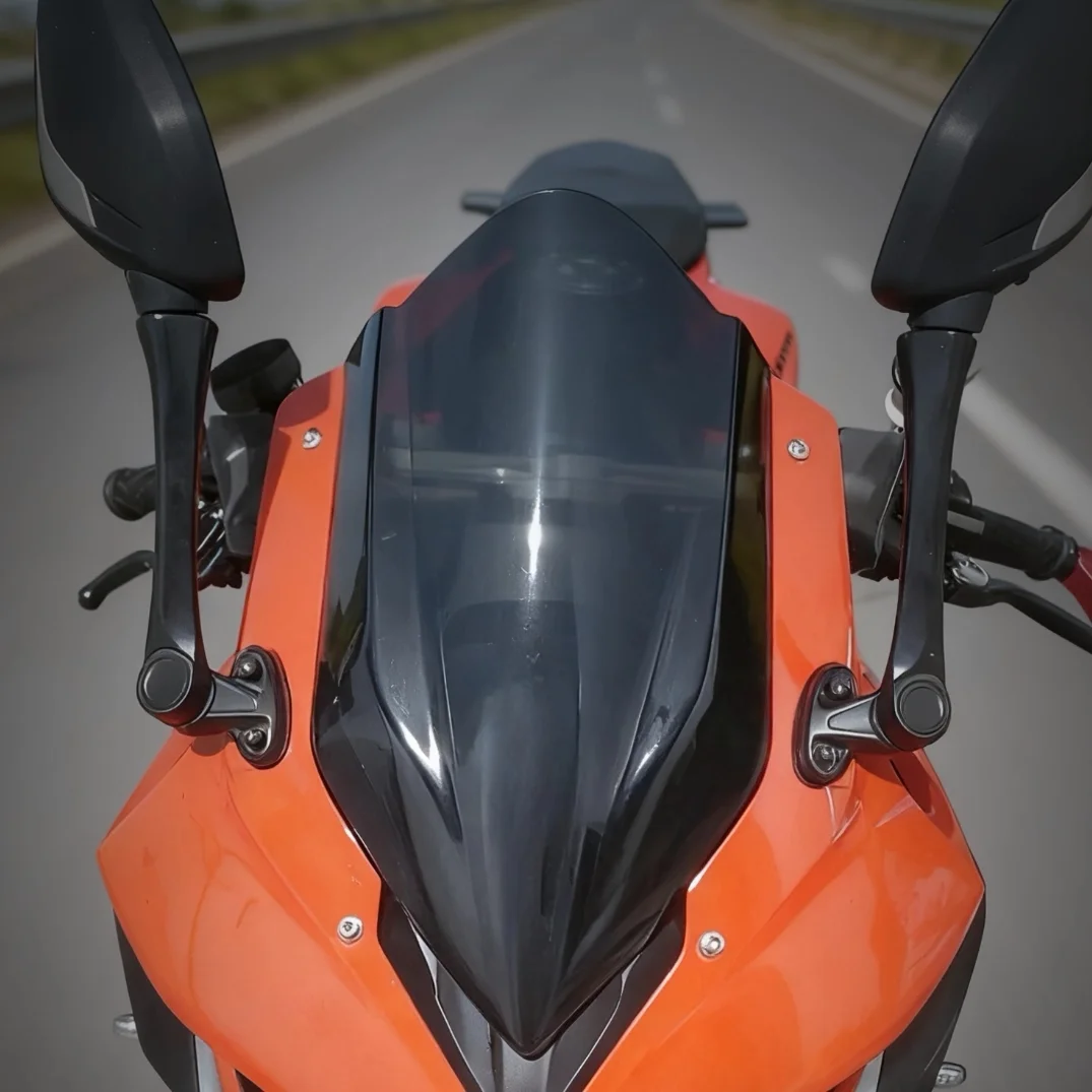 Для QJMOTOR SRK 550 S: Модифицированное гоночное увеличенное ветровое стекло, агрессивный дизайн передней части, аксессуар для улучшения стиля. (art.: 3920dc9b075f1) - 3920dc9b075f1