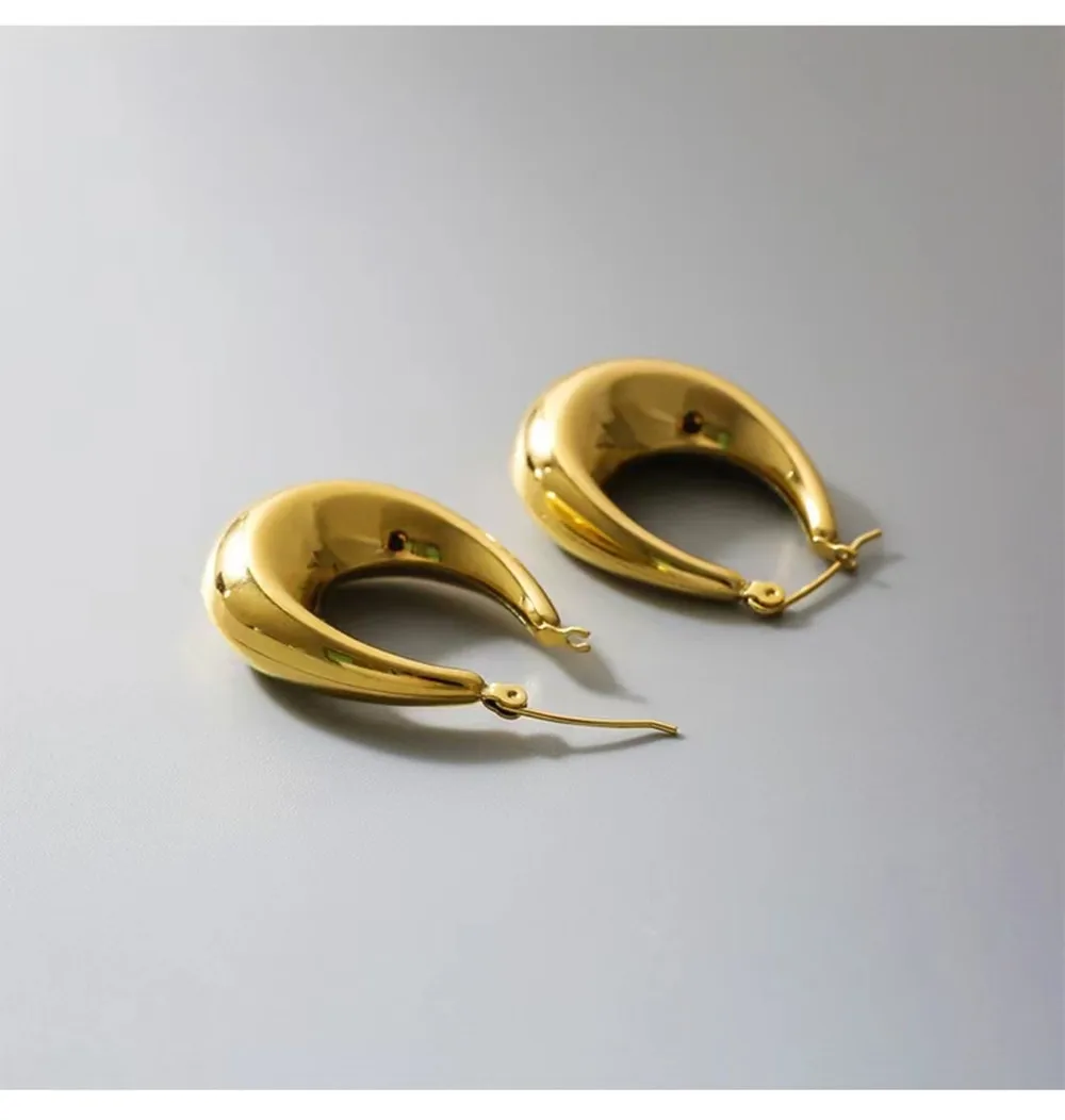 

Water drop earring summer exaggerated new fashion female earring earrings light luxury high wind