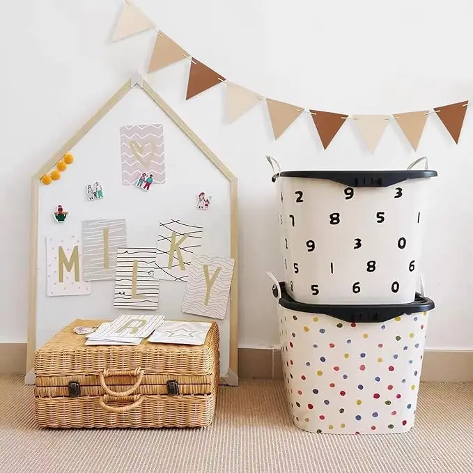 Баннер в стиле бохо треугольный флаг полиуретановый флажок коричневый розовый