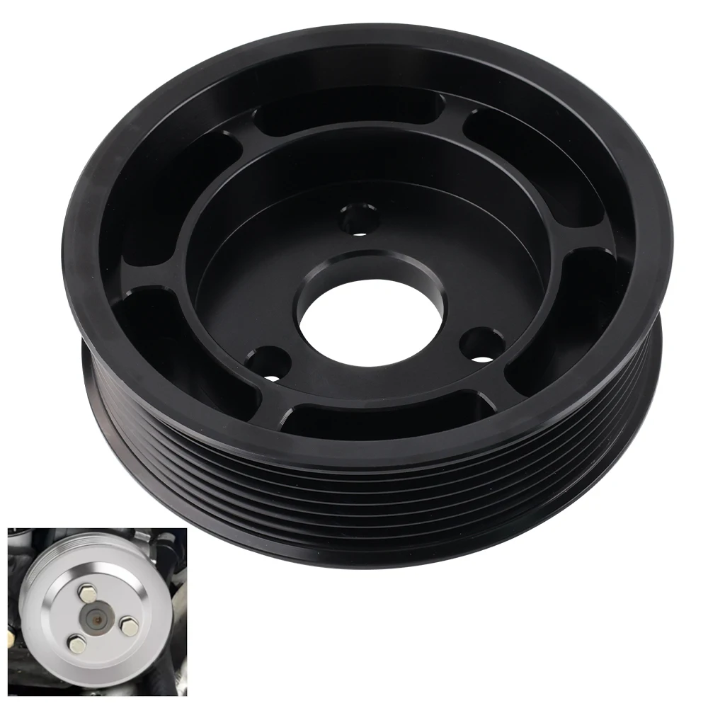 

Алюминиевый шкив гидроусилителя руля 32427553955 Черный для BMW E82 E88 135i E90 E91 E92 E93 335i 335xi N54 ремни шкивы детали двигателя