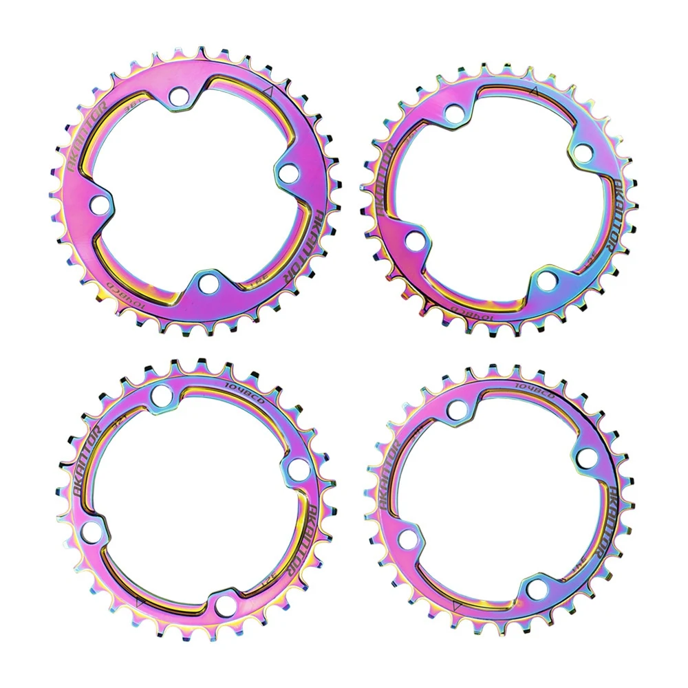 Akip AK положительные и отрицательные зубья одиночный диск 104BCD велосипедный