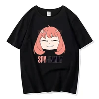 new anya anime spy x family t shirt kawaii cartoon menswomen sweatshirt tops harajuku unisex couple t shirt fashion streetwear