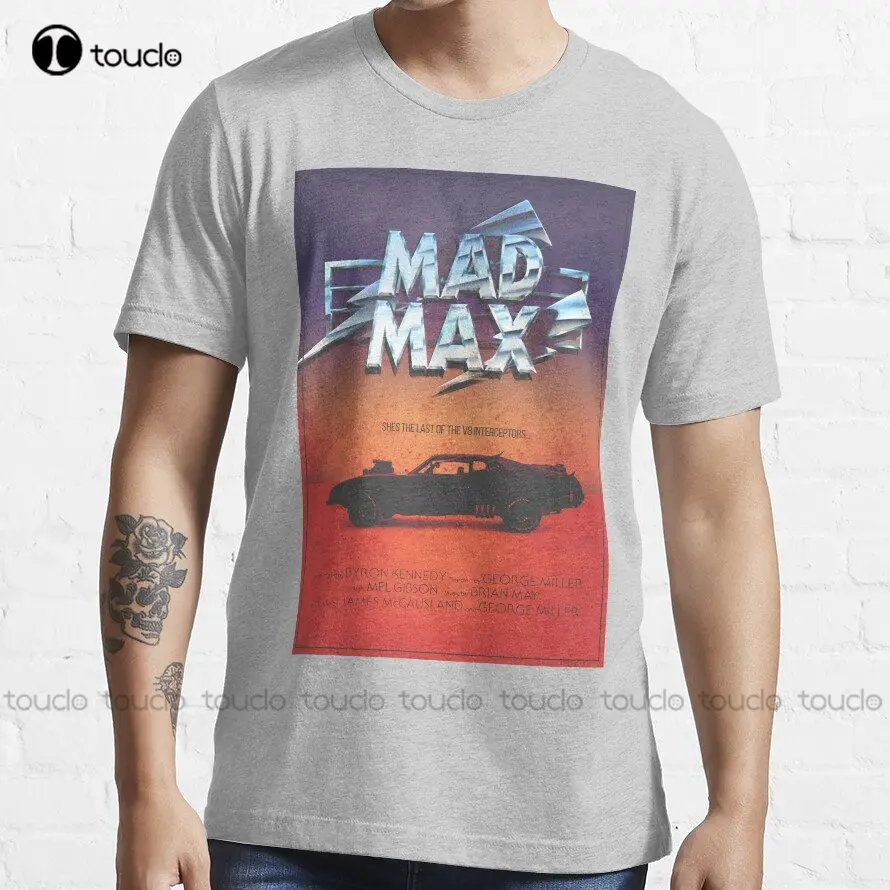 

Последняя из восьмых-винтажный постер Mad Max, трендовая футболка на заказ, подростковые унисекс футболки с цифровой печатью Aldult