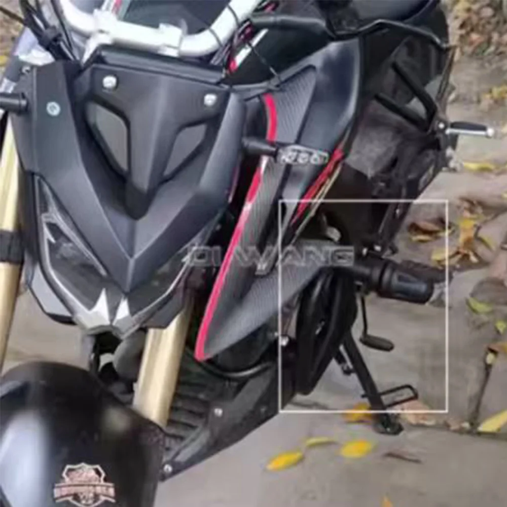 Фото Для QJMOTOR SRK125S SRK-125-S мотоциклетная защитная планка, бампер, защита от падения, защита от столкновений, модифицированная объемная планка №2