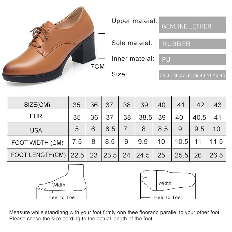 DIMANYU Dress Shoes Female New 2023 Spring High Heels Real Leather Lace-up Women's Shoes British Platform Women's Shoes