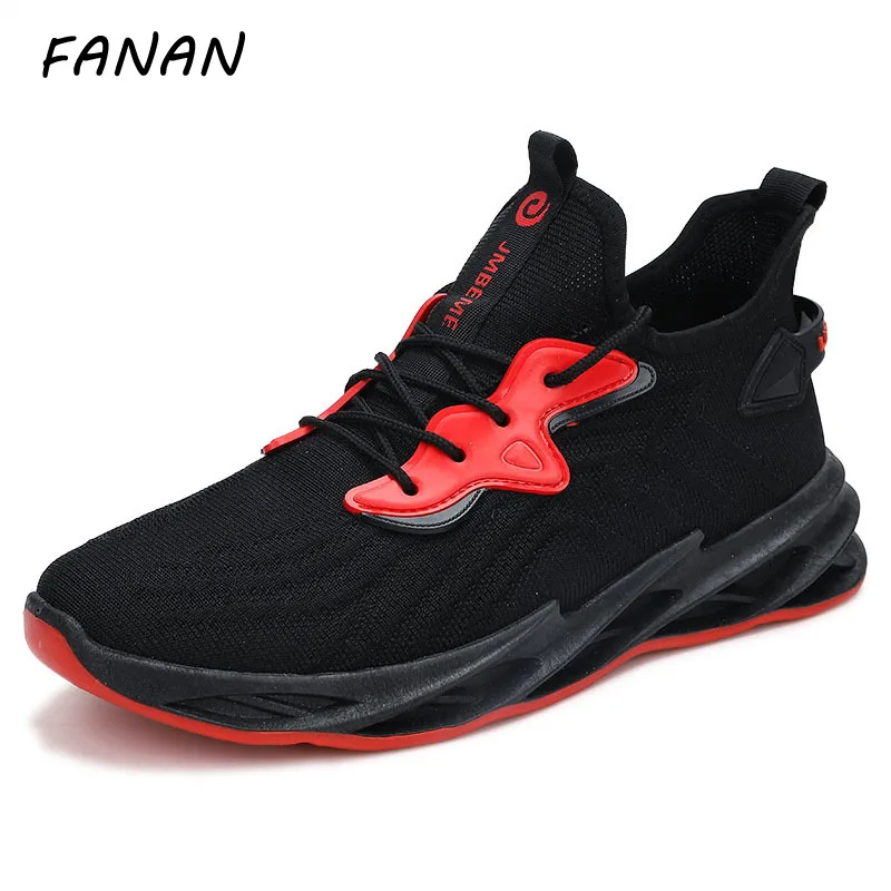 

FANAN Design New Shoes Men Platform Sneakers Chunky Blue Street Trend Sports Jogging Running Shoes Man Basket Homme Big