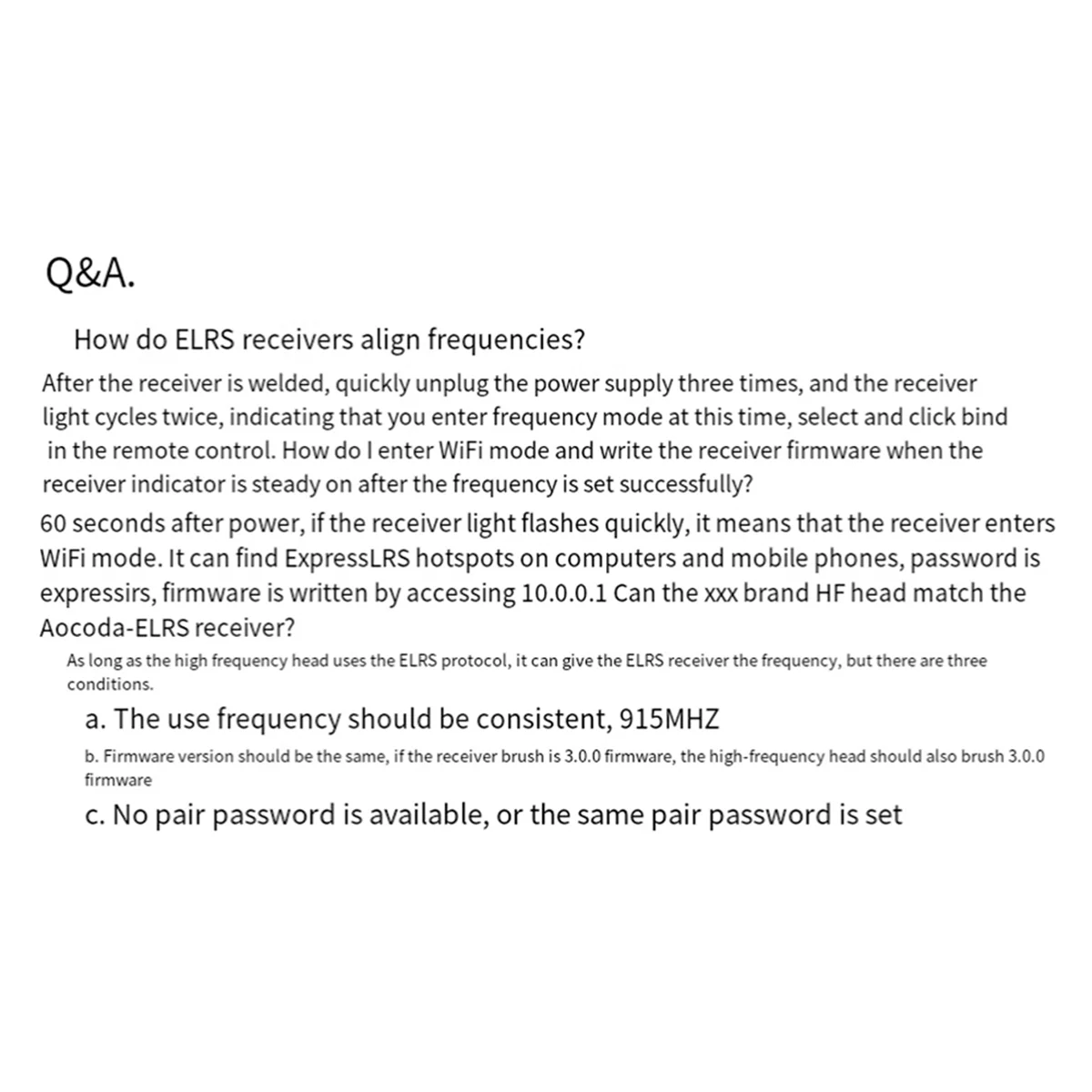 Для Aocoda ELRS 915 МГц приемник 500 МВт 20 ДБм модель дистанционного управления БПЛА CRSF