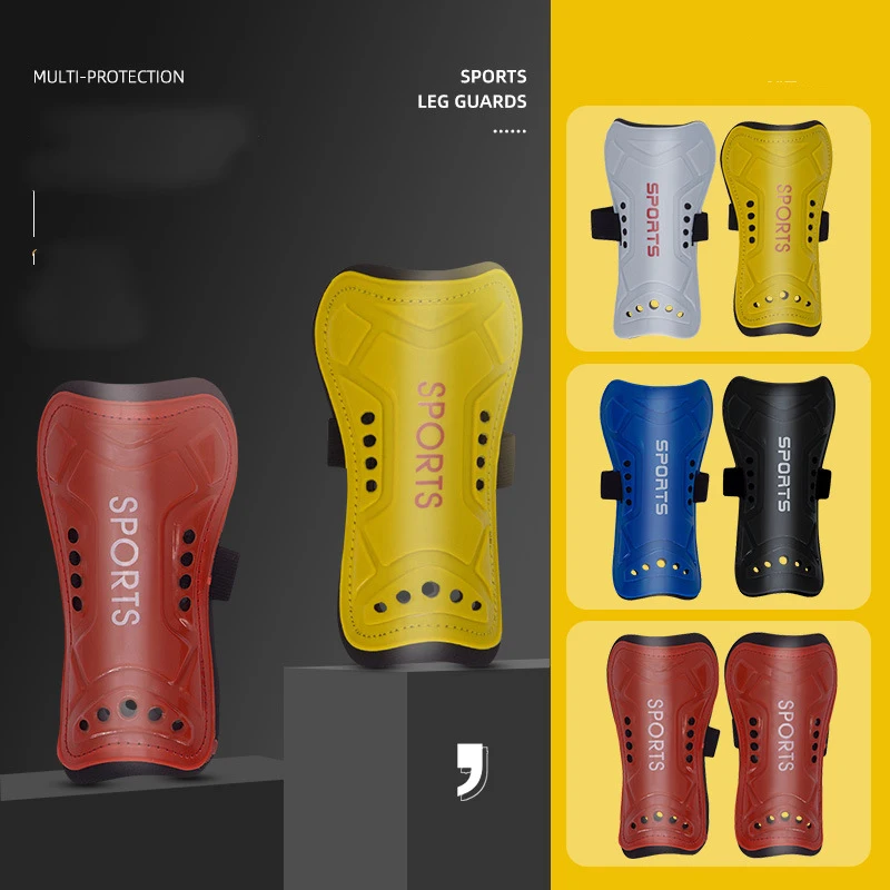 Male Perforated Belt Pads Children Light Hard Guard Board Flashboard Guard Sports Gear Football Shin Boys Girls Men Women Guards