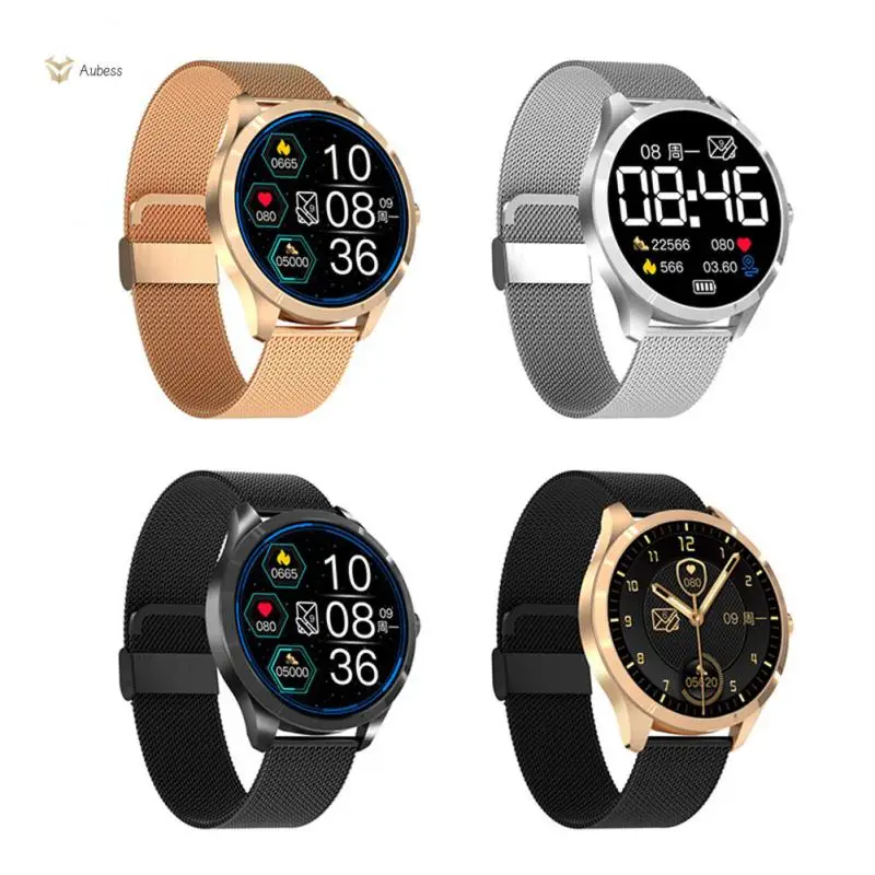 

Watch 1.28 Inch Heart Rate Blood Pressure Monitor Smart Bracelet Waterproof 180 Mah Smart Watch Pedometer Full Touch