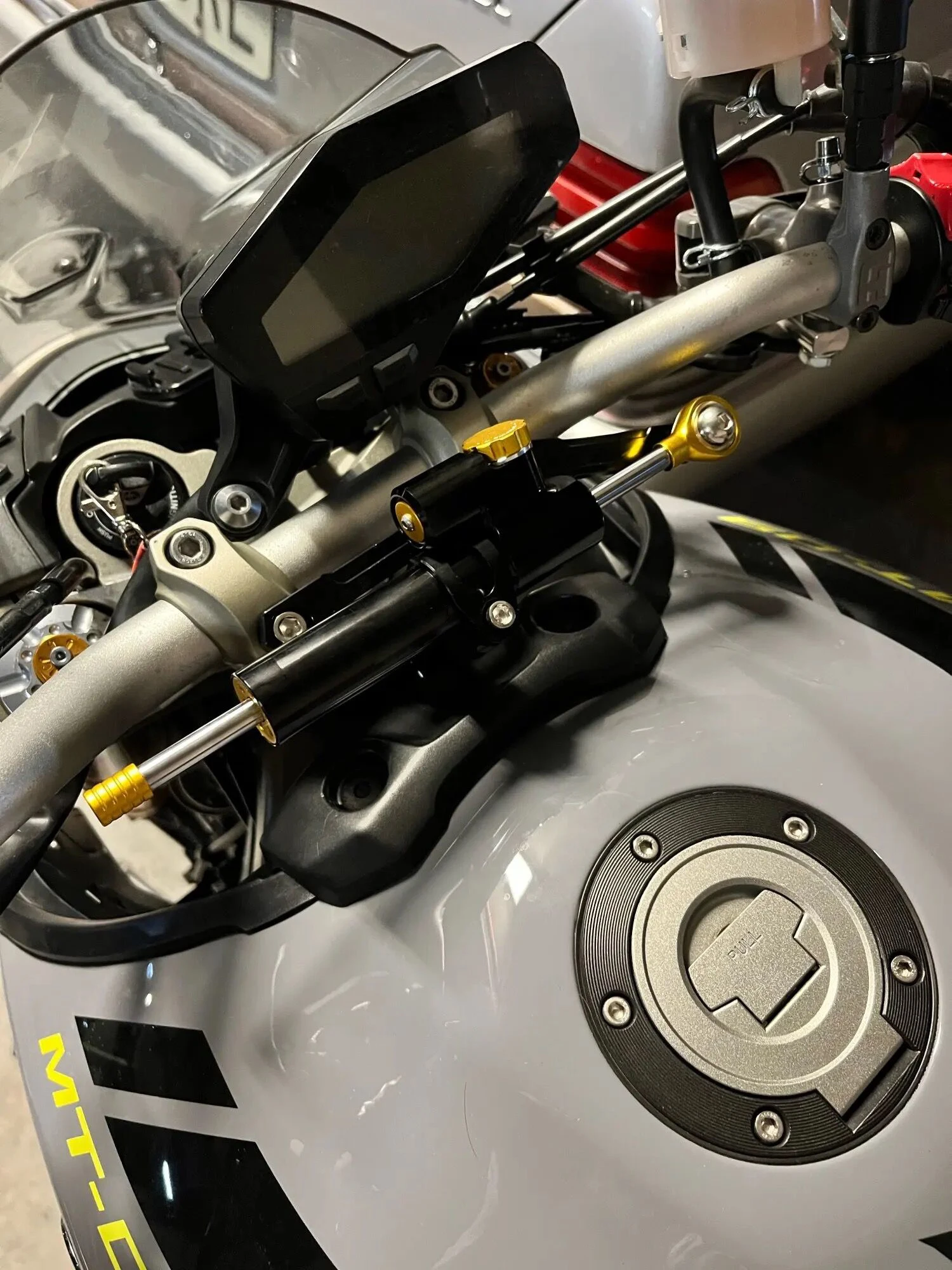 Регулируемый рулевой стабилизатор мотоцикла MT09 Tracer для Yamaha MT-09 2013-2020 MT 09 2015 2016