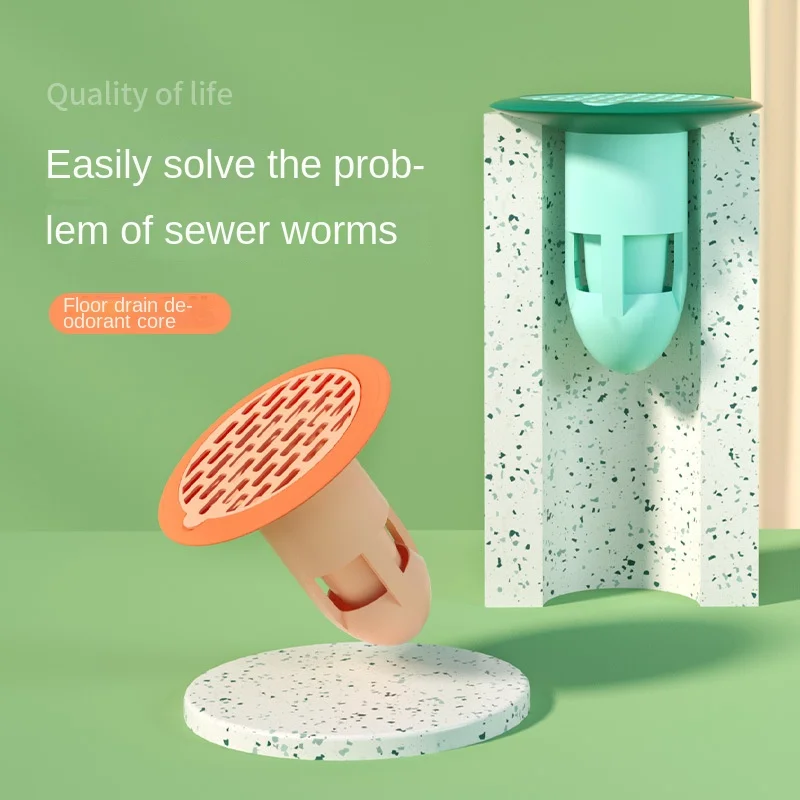 

Deodorant Floor Drain Core Silicone Shower Drain Stopper Insectproof Anti-odor Hair Trap Plug Trap Kitchen Bathroom Toilet Sewer