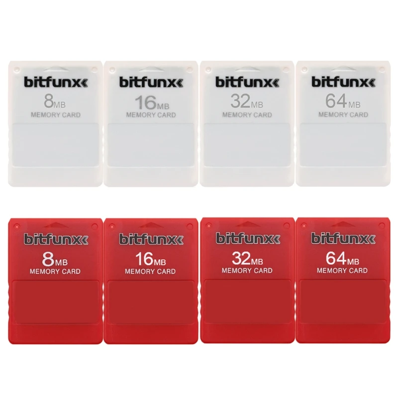 

594A Game Memory Card 8MB 16MB 32MB 64MB Fit for Ps2 Console Lightweight High Speed