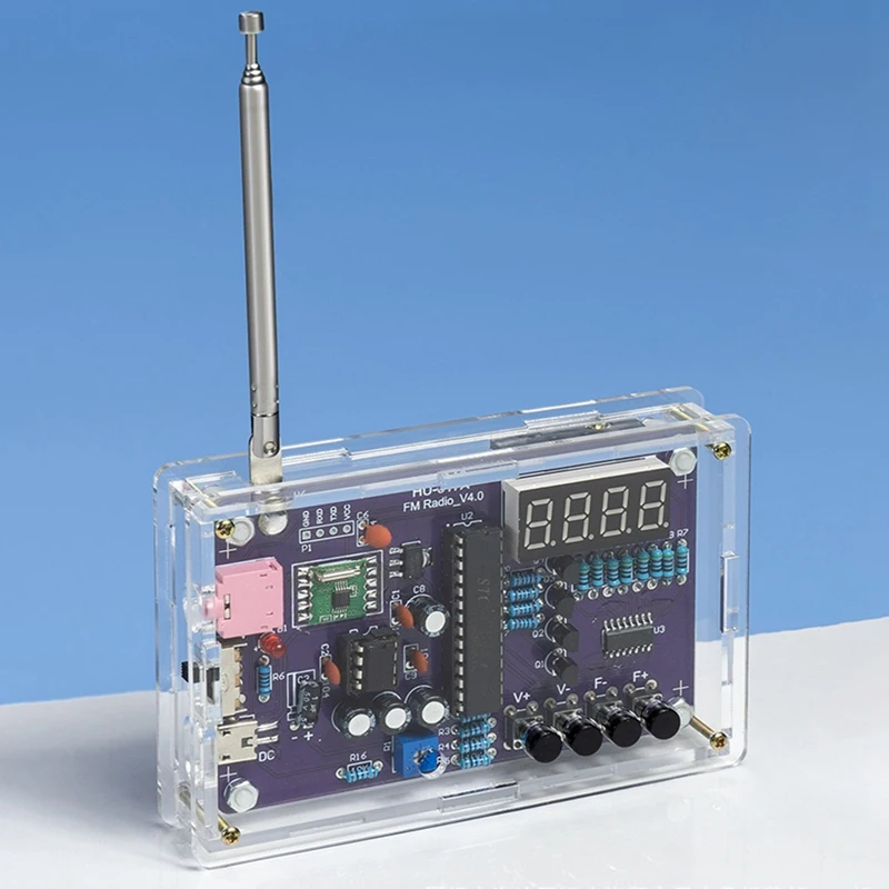 Детали для модуля радиоприемника HU-017A RDA5807S FM-радио электронные схемы сделай сам