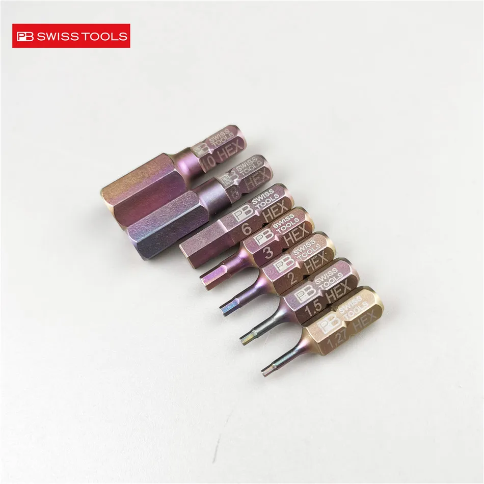 10 шт. шестигранные прецизионные биты PB C6.210/1 5/2/2.5/3/4/5/6/8/10