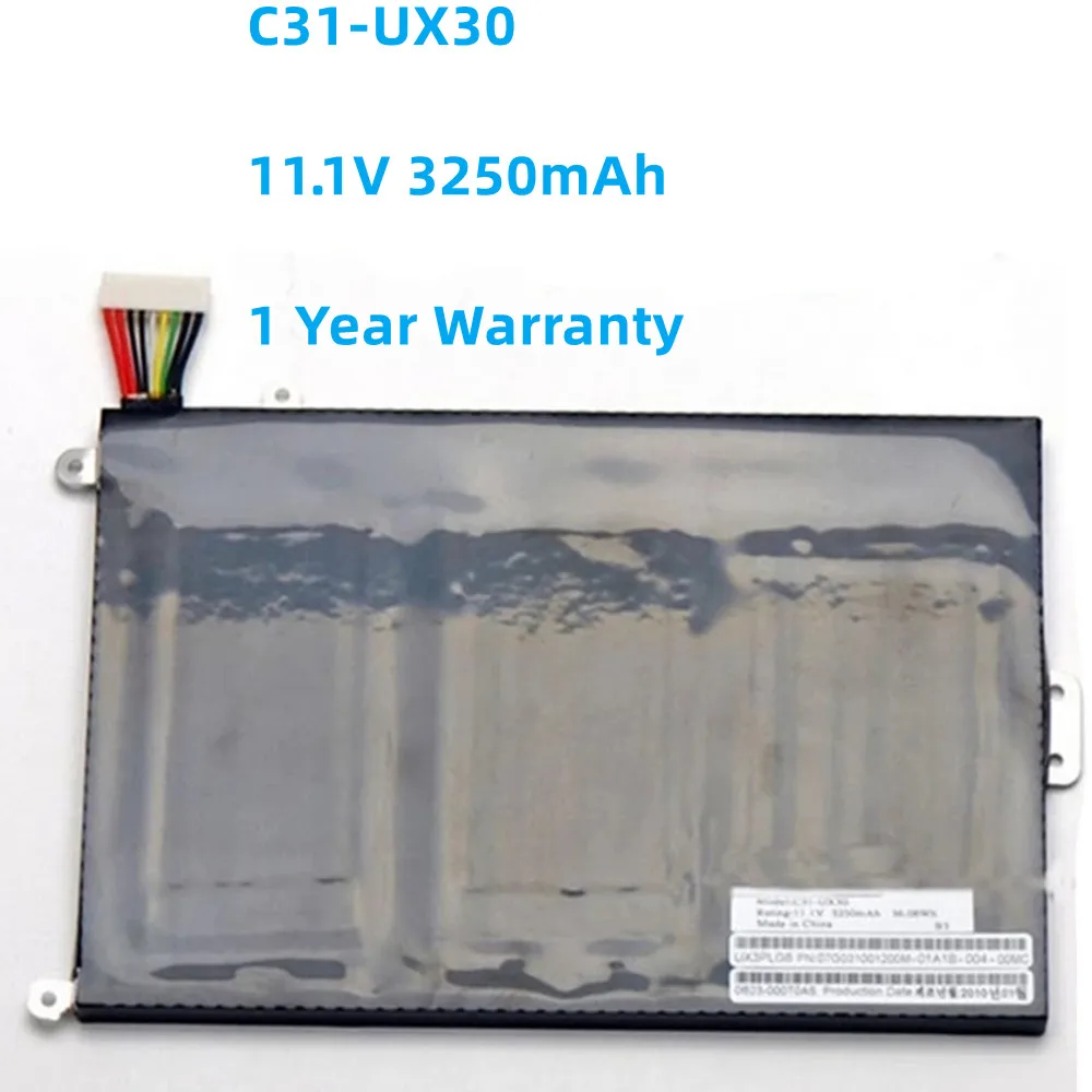 New C31-UX30 11.1V 3250mAh Laptop Battery for U120 U20 UL30 UX30 UX30 UL30 UX30Ku UX30KA