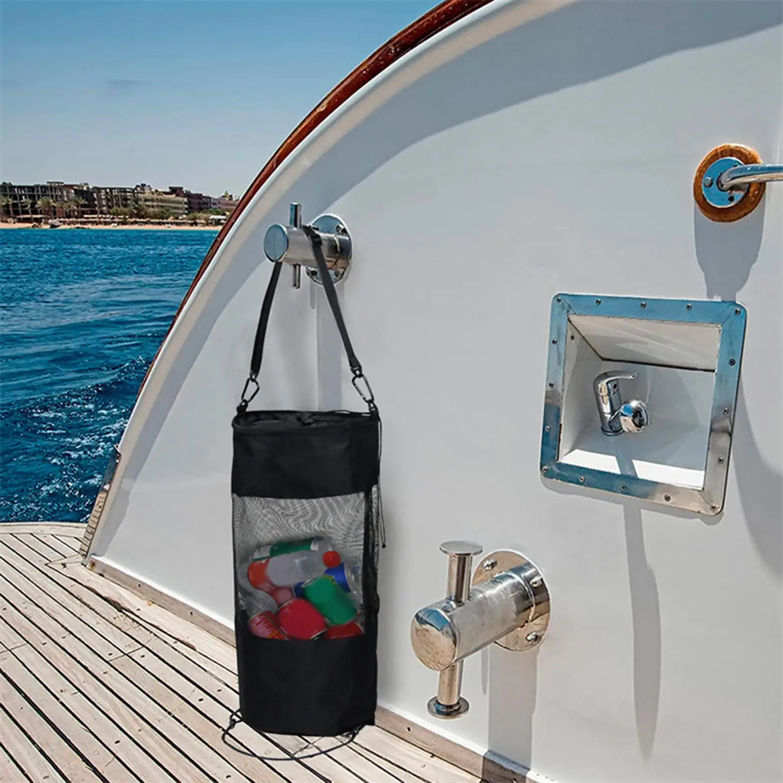 

Bag Marine Accessories Garbage Holder for Boats Fishing RV