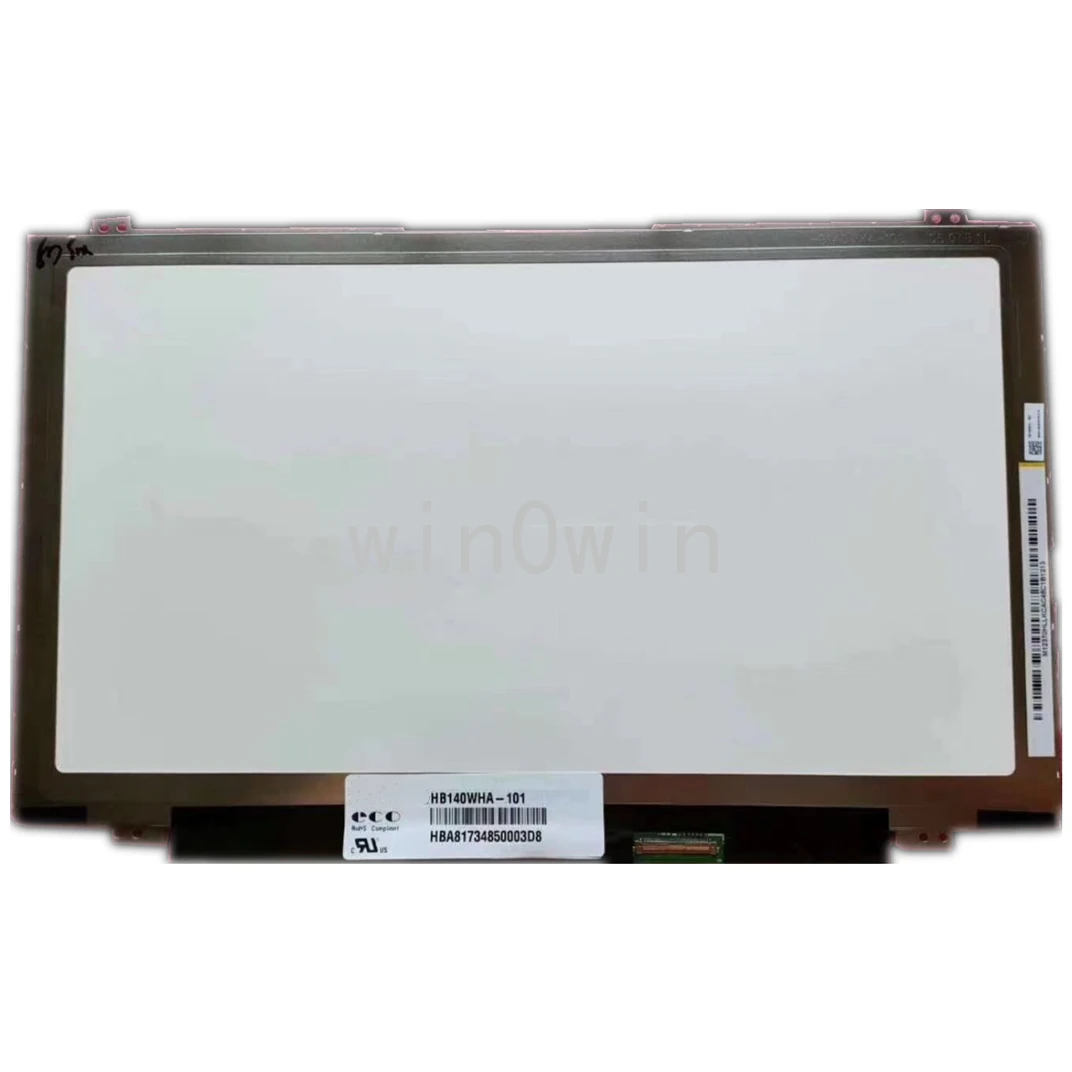 

HB140WHA-101 For HB140WHA 101 LED Screen Matrix for laptop 14.0" 1366X768 HD 40Pin LCD Display Replacement Panel Monitor