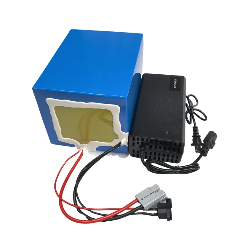 Фото Литиевая батарея Lifepo4, 48 В, 50 Ач, 40 Ач, Bluetooth BMS, 16S, 2000 Вт, для скутера, vélo, трехколесного велосипеда, bateau, Go Cart, chargeur №2