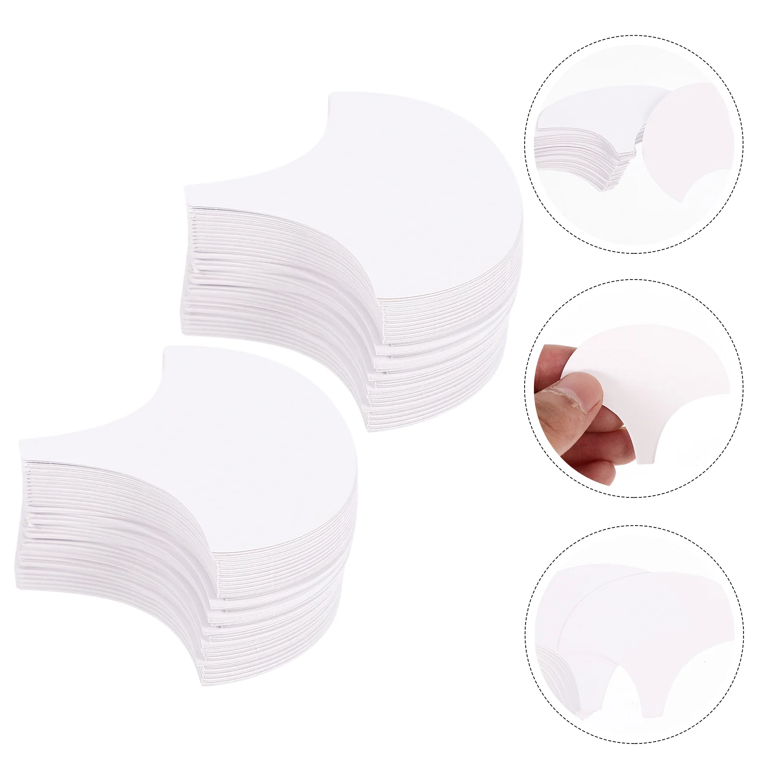 

200 Pcs Accessories Patchwork Quilted Cardboard Tools Foundation Paper Piecing Quilting Molds