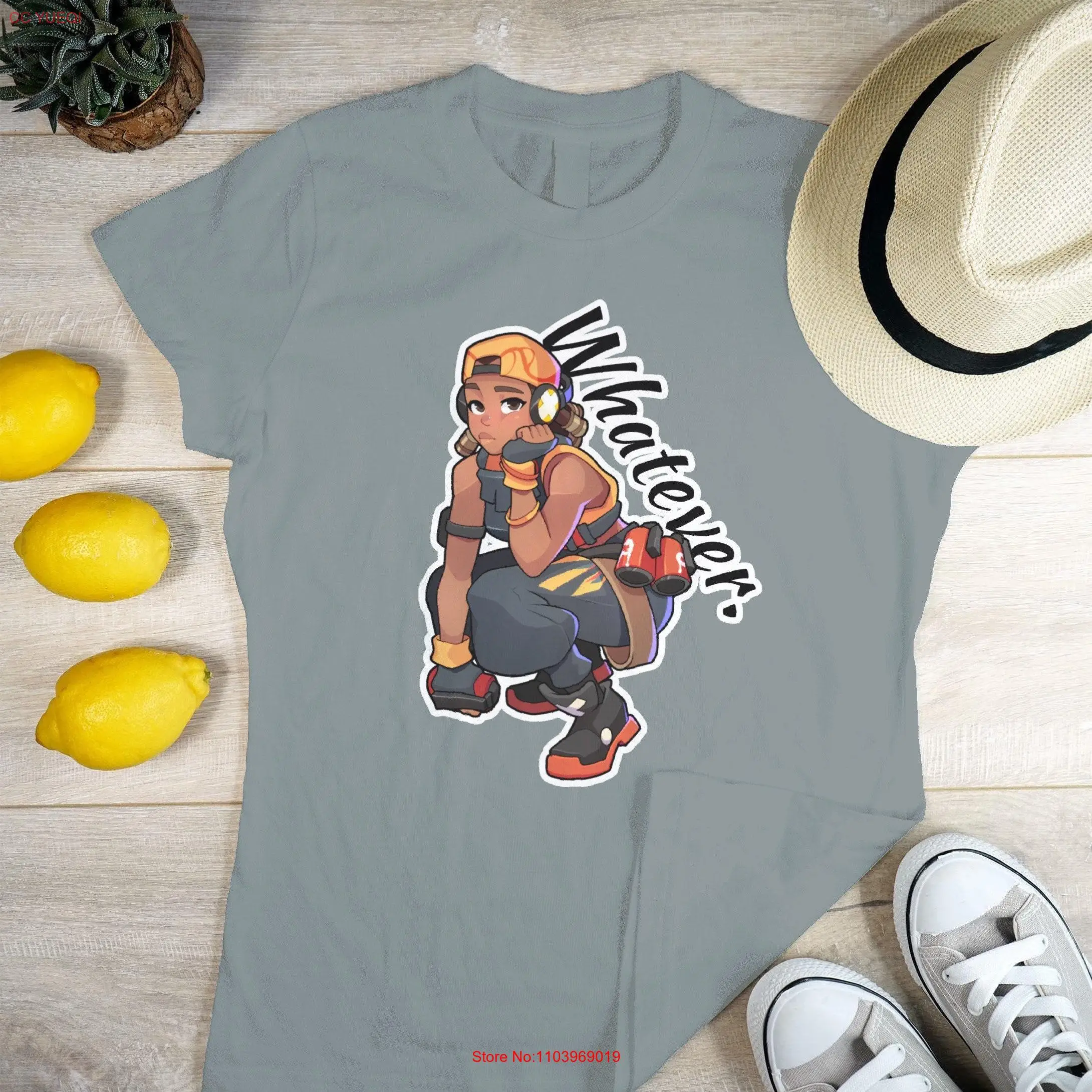 Футболка Whatever Raze Valorant для взрослых с длинными или короткими рукавами