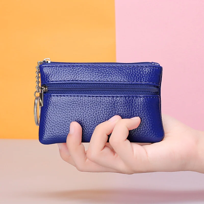 Korean Version of The Wallet Mini Fashion Coin Purse Female Ultra-thin Short Small Clutch Bag Female Key Bag Card Bag Coin Bag